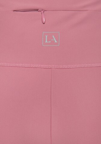 Skinny Pantalon de sport LASCANA ACTIVE en rose