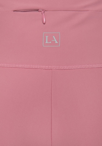 LASCANA ACTIVE - Skinny Calças de desporto em rosa