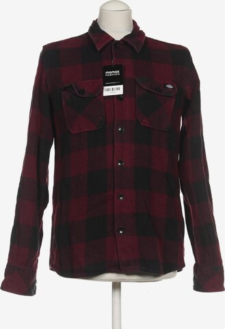 DICKIES Button Up Shirt in S in Red: front
