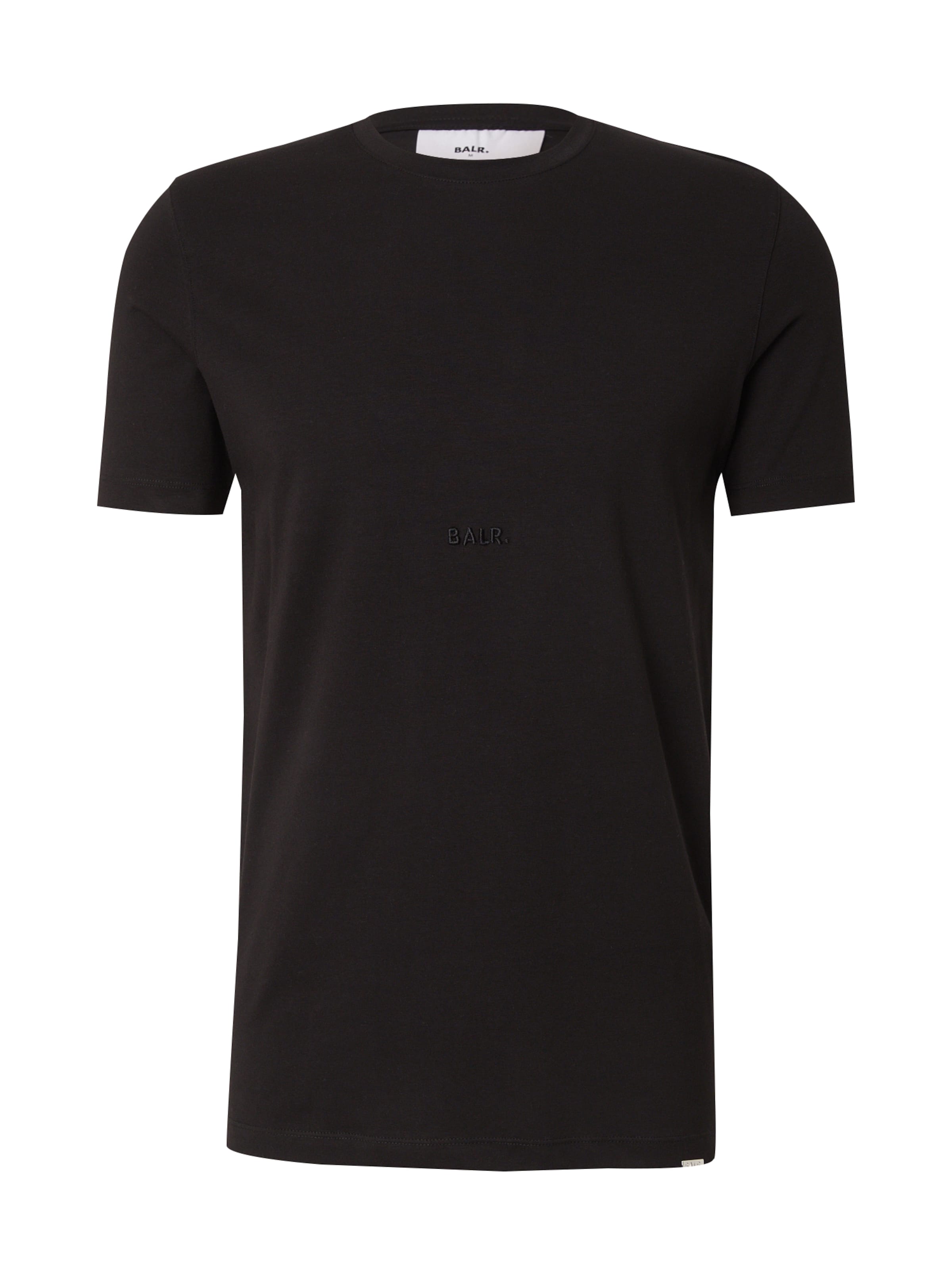 T-Shirt BALR. en noir : devant