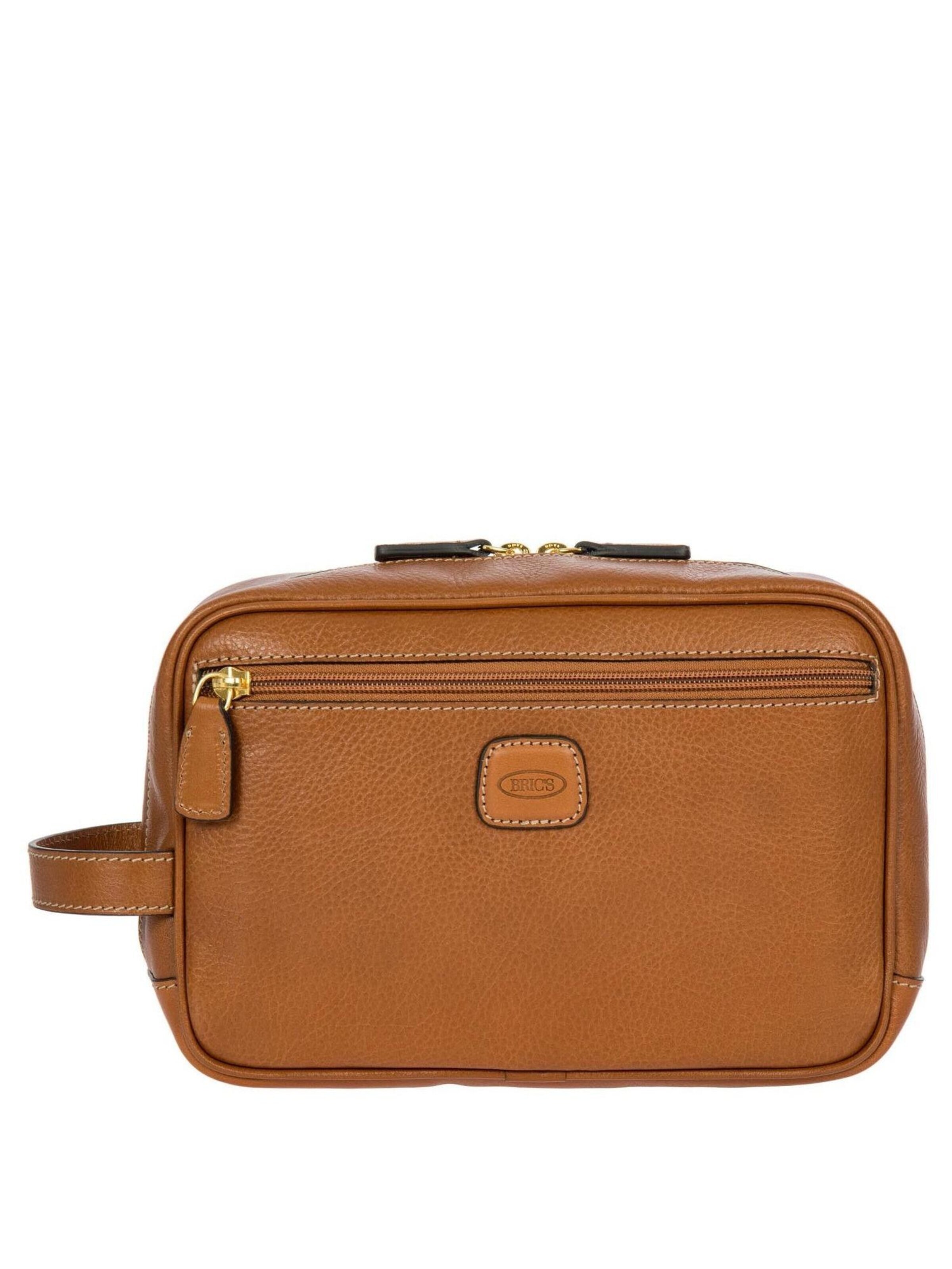 Bric's Kulturtasche 'Pelle'‌‌‌‌‌ in Braun: Vorderseite
