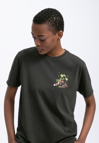 Kaft Shirt 'Flora' in Grey: front