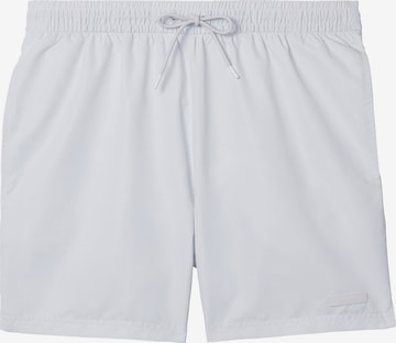 Calvin Klein Swimwear Zwemshorts in Wit: voorkant