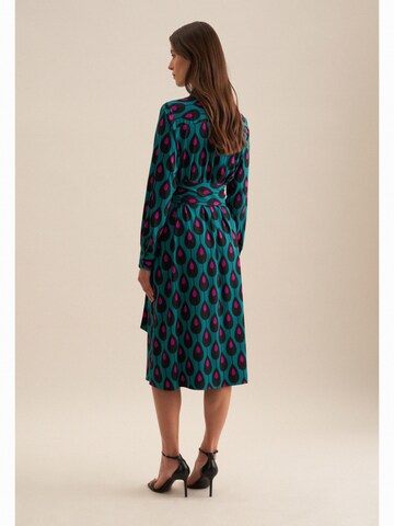 SEIDENSTICKER Blousejurk 'Schwarze Rose' in Groen