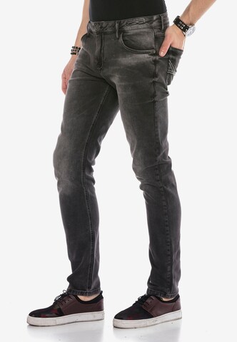 CIPO & BAXX Regular Jeans in Grau