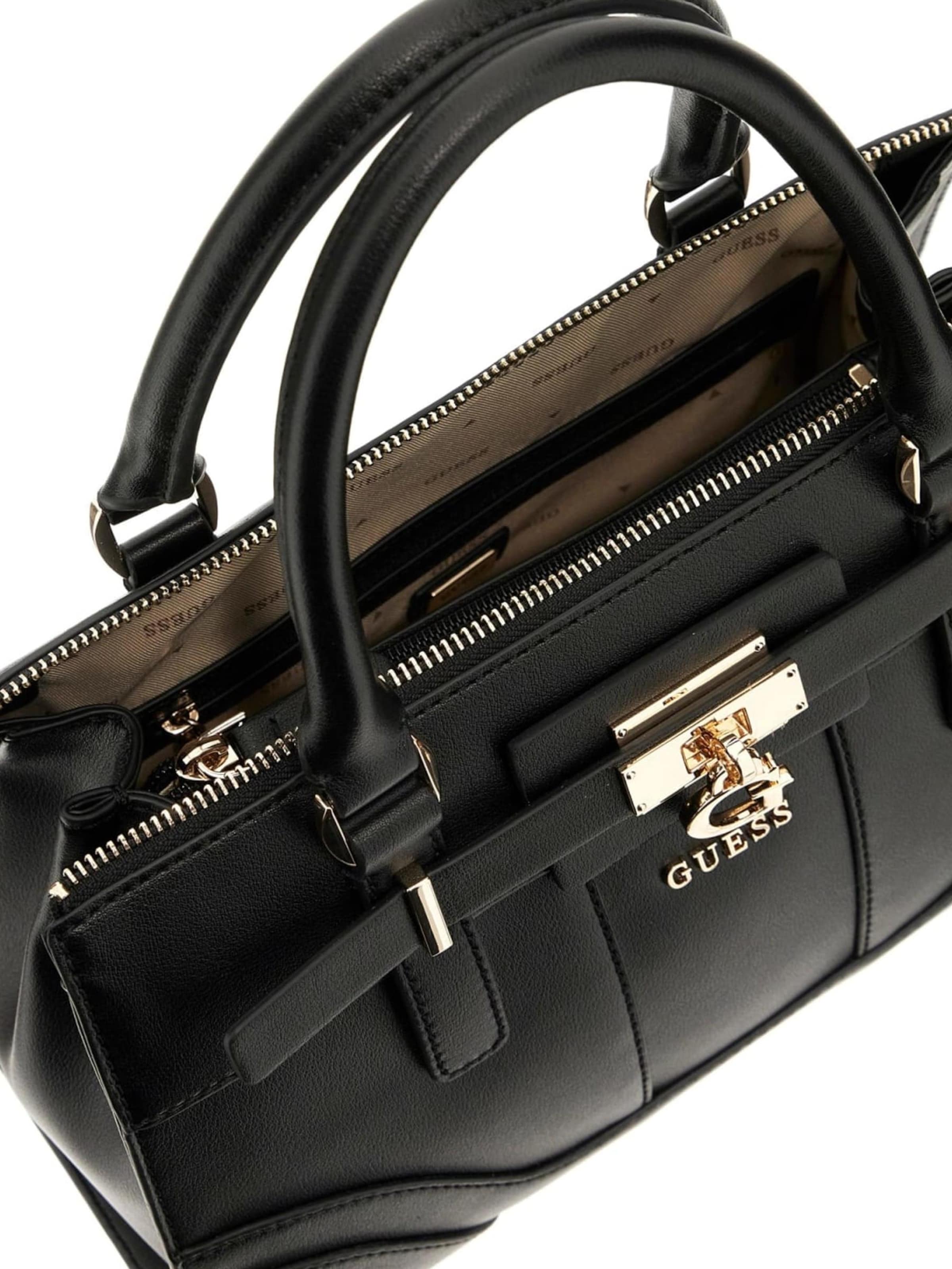 GUESS Shopper 'Guess Cabas / Shopping Latona Mini Tote Black' in Zwart