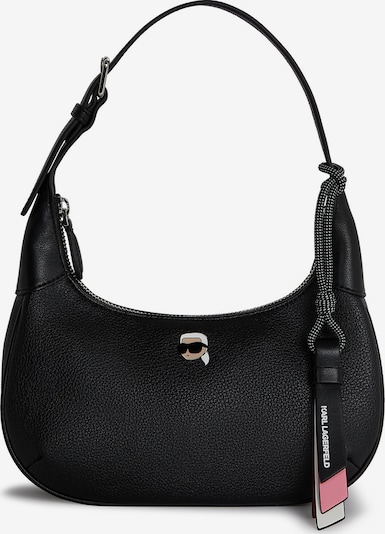 Geantă de umăr 'Ikon' Karl Lagerfeld pe negru, Vizualizare produs