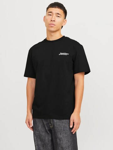 JACK & JONES Μπλουζάκι 'JJBeau' σε μαύρο: μπροστά