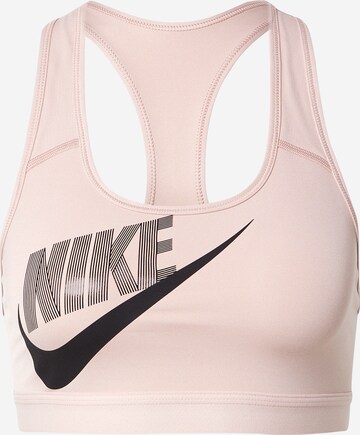 Nike Sportswear Bustier Sport bh in Roze: voorkant