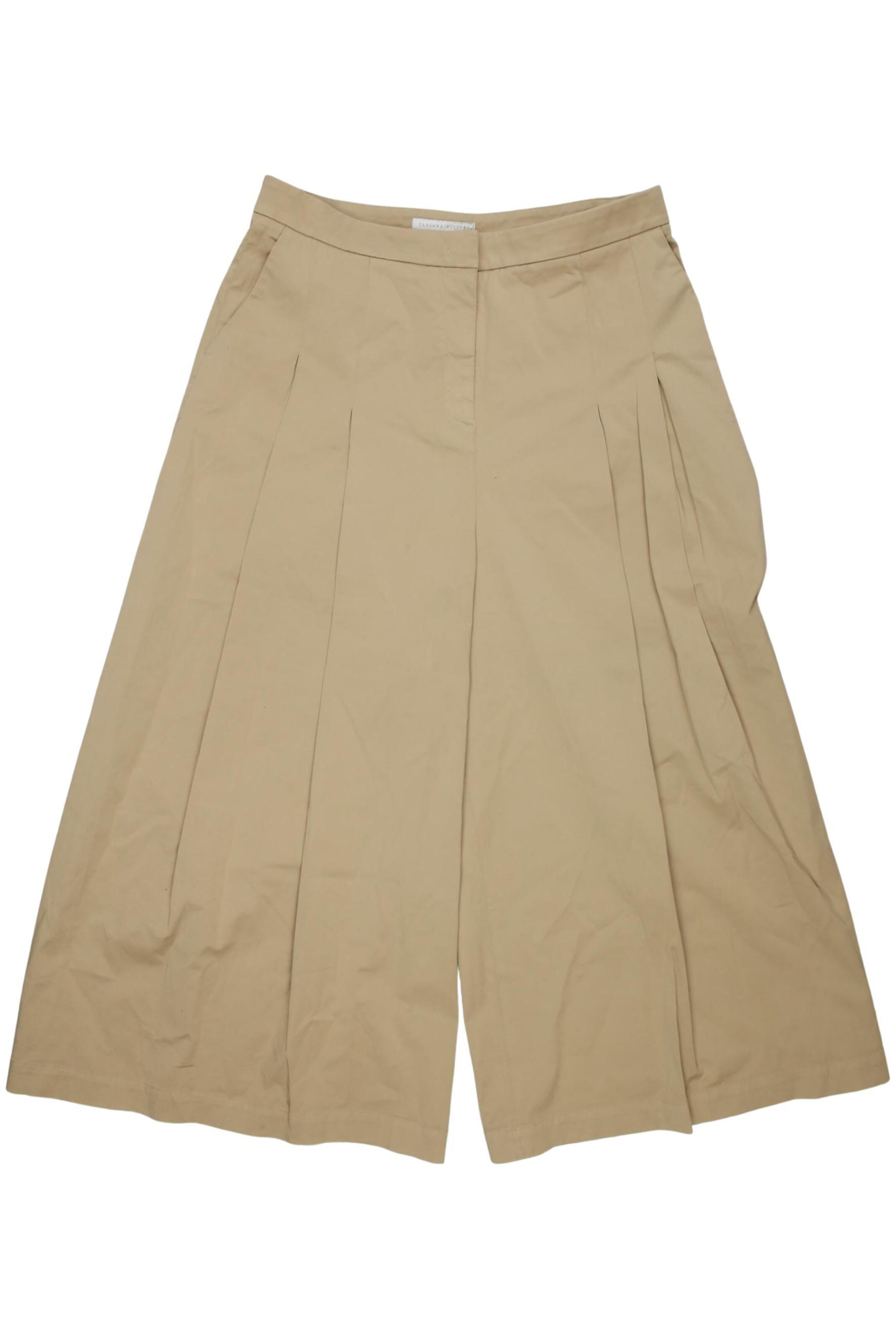 Fabiana Filippi Pants in M in Beige: front