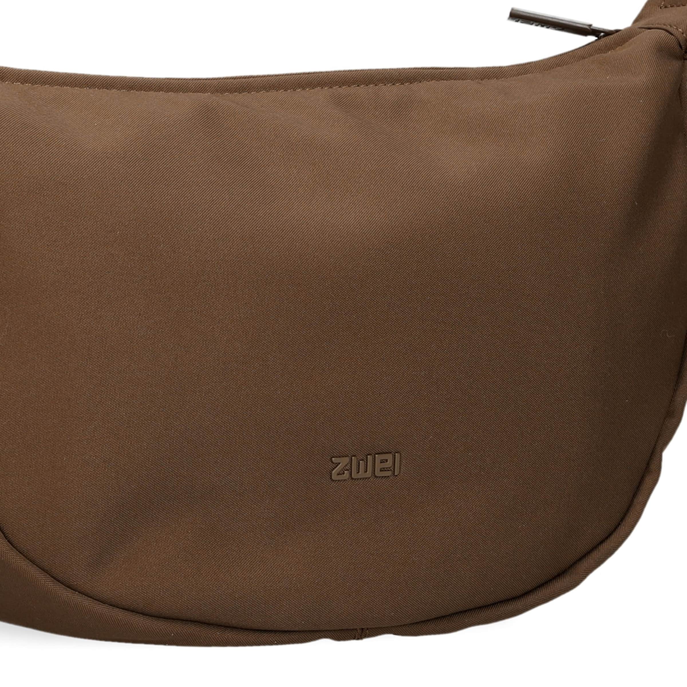 ZWEI Schoudertas 'Mademoiselle.Tex' in Bruin