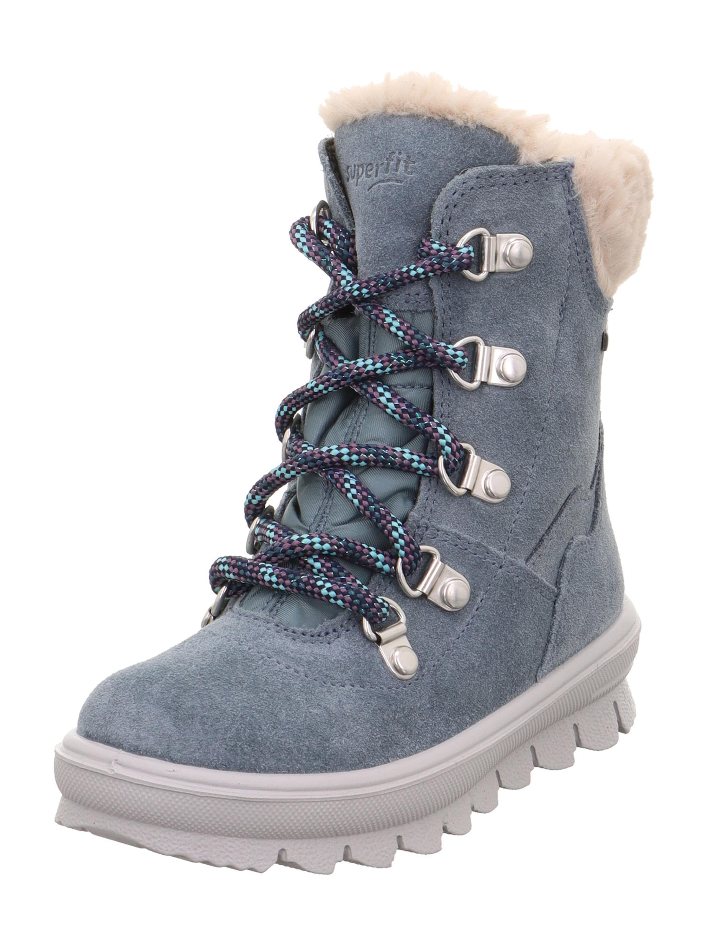 Bottes de neige &#x27;FLAVIA&#x27; SUPERFIT en bleu : devant