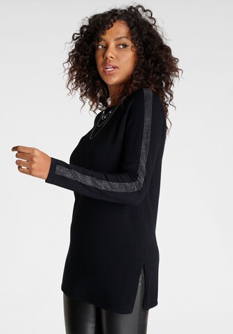 LAURA SCOTT Pullover in Schwarz