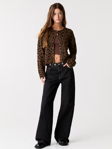 Cardigan Pull&Bear en marron