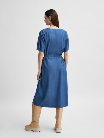 SELECTED FEMME Kleid 'Clarisa' in Blau