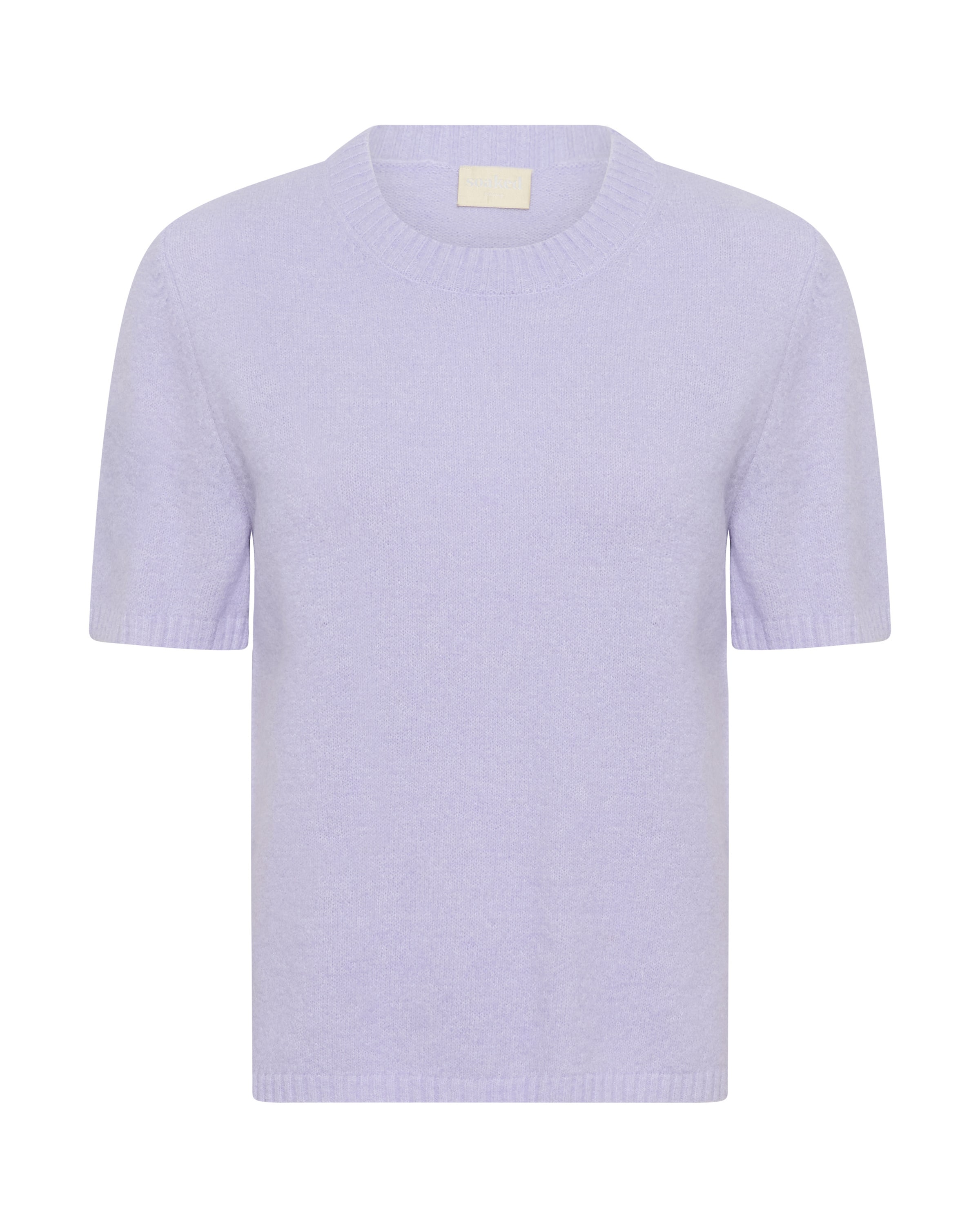 SOAKED IN LUXURY Sweater 'SLAnina' in Purple: front