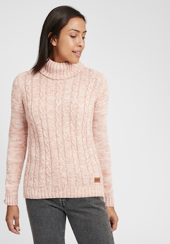 Oxmo Rollkragenpullover 'Philipa' in Pink: predná strana