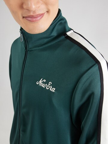 NEW ERA - Sudadera con cremallera en verde