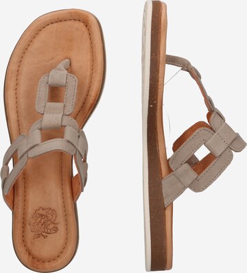 Apple of Eden T-Bar Sandals 'Hope' in Grey