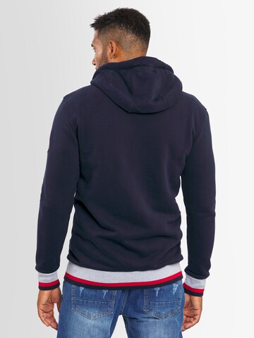 Alessandro Salvarini Zip-Up Hoodie in Blue