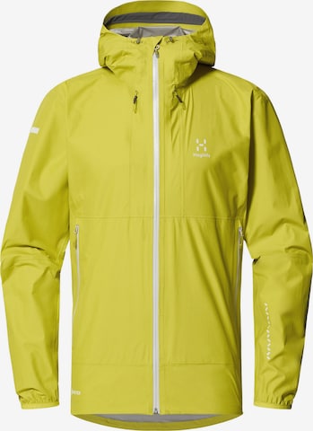 Haglöfs Athletic Jacket 'L.I.M II' in Yellow: front