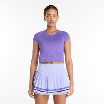 new balance Functioneel shirt 'Tournament Novelty' in Lila: voorkant