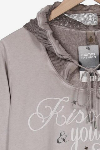 Tredy Sweatshirt & Zip-Up Hoodie in XL in Grey