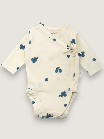 LouieLouie Sparkdräkt/body 'Wrap Blueberry' i blå: framsida