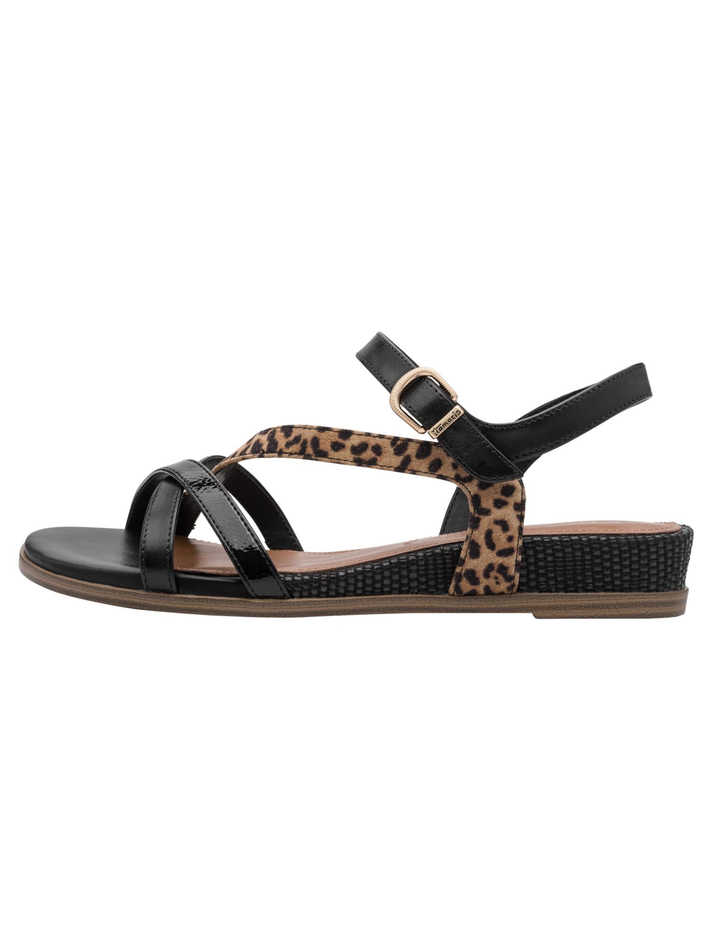 Sandales Tamaris en noir