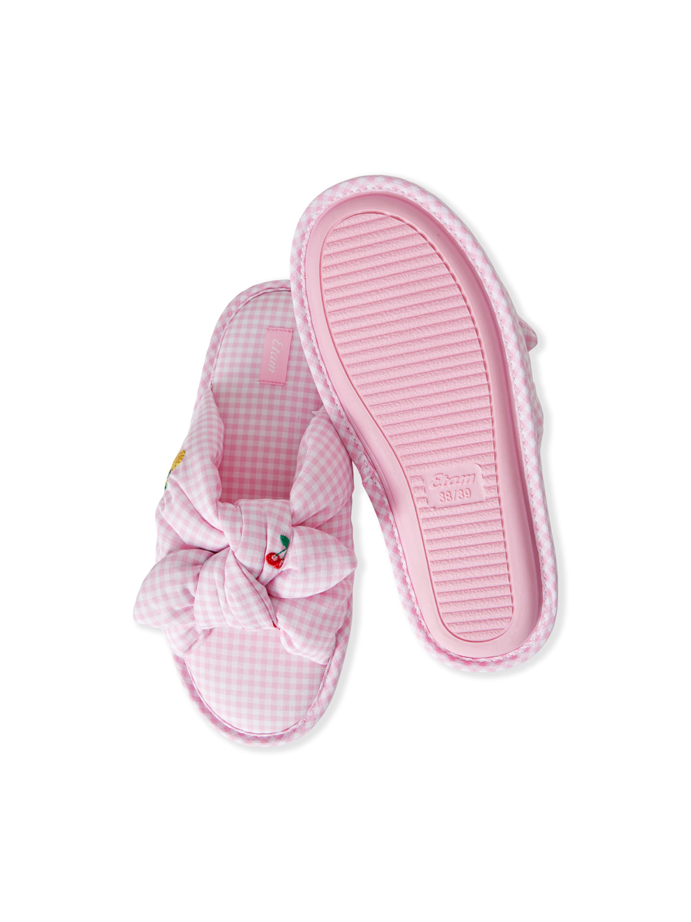 Pantoufle ETAM en rose