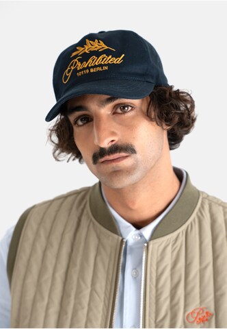 Prohibited Cap 'Leaf' in Blue