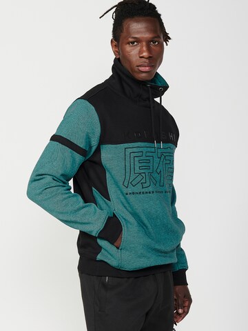 KOROSHI Sweatshirt in Grün