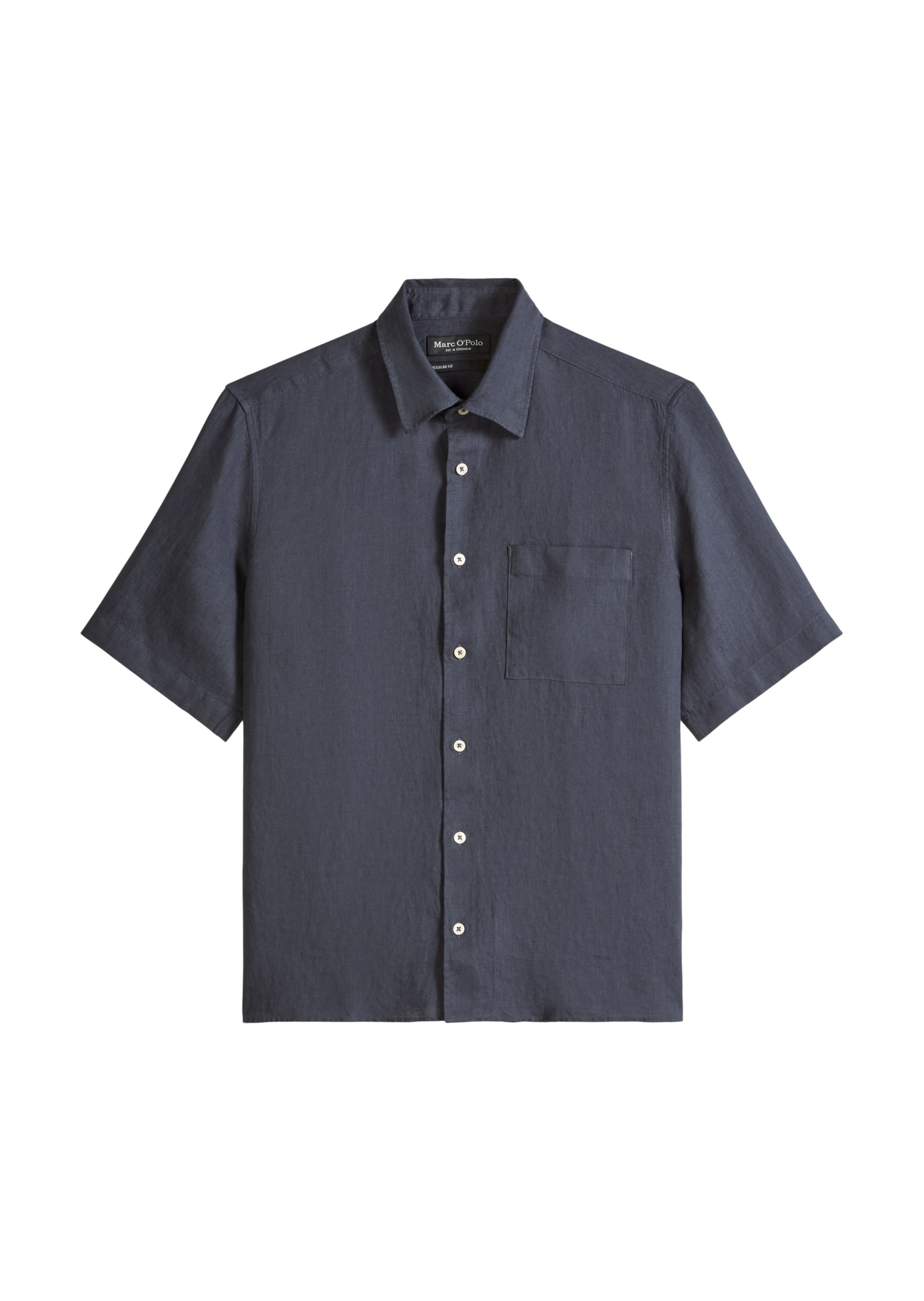 Fit confort Chemise Marc O'Polo en gris : devant