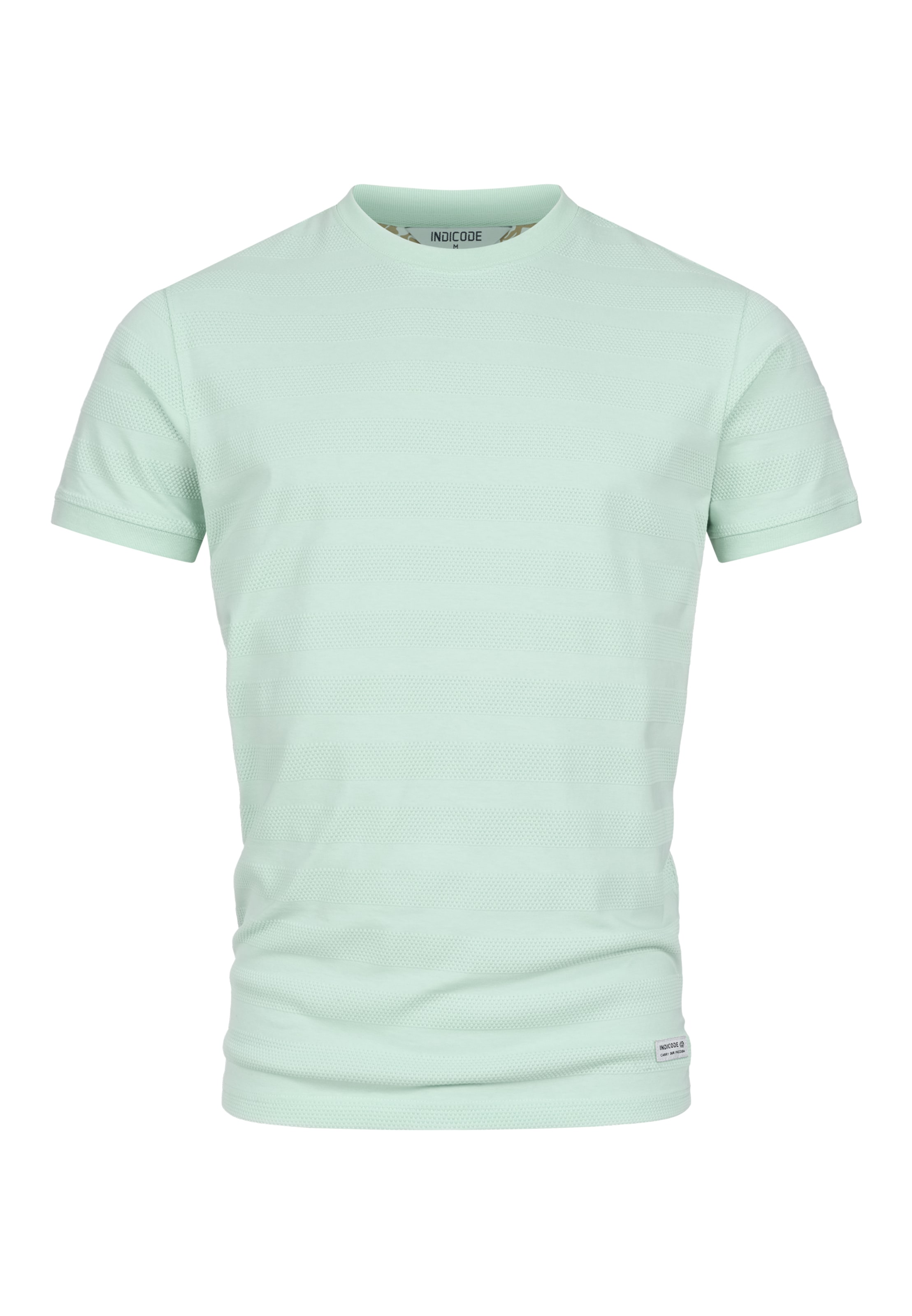 INDICODE JEANS Shirt ' INKile ' in Groen: voorkant