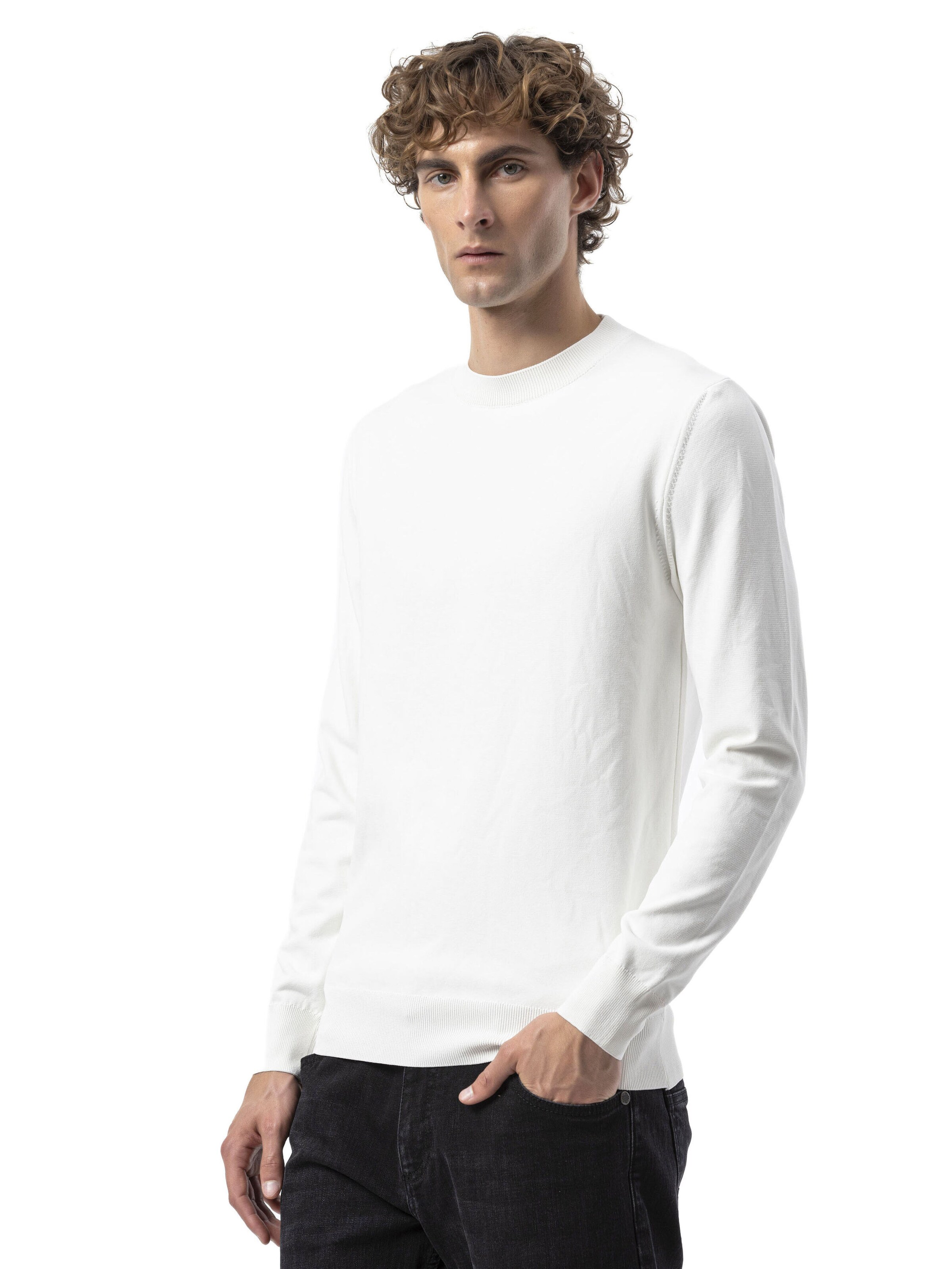 BEYRO Pullover 'BP206' in Beige