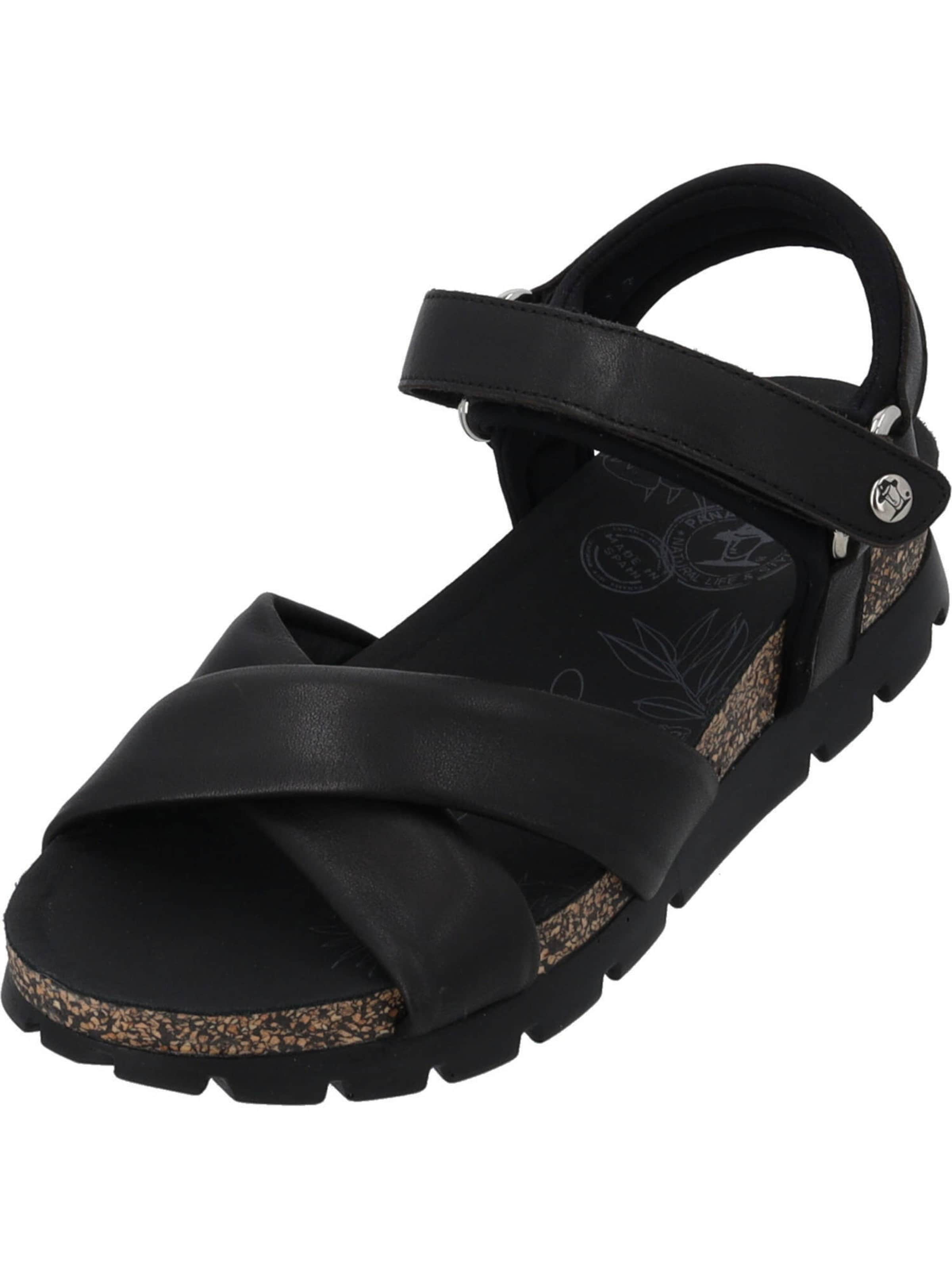 PANAMA JACK Sandal 'Serena ' in Black: front