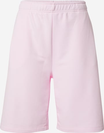 ABOUT YOU x Sharlota Regular Broek 'Tessa' in Roze: voorkant