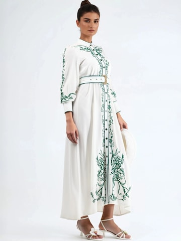 Rochie 'Midi' de la MSN Collection pe alb