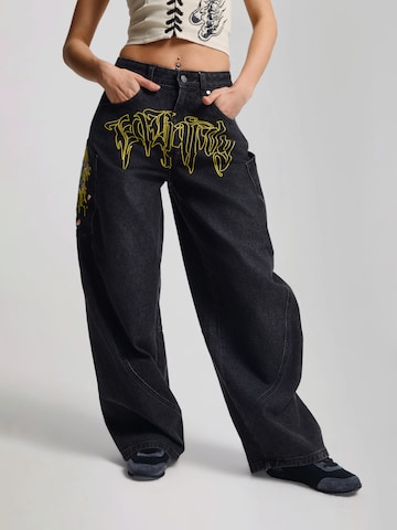 Ed Hardy Barrel Farmer 'Gothic Skull' - fekete: elől