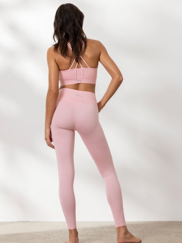 Hey Honey Skinny Leggings 'Unicolor' in Pink