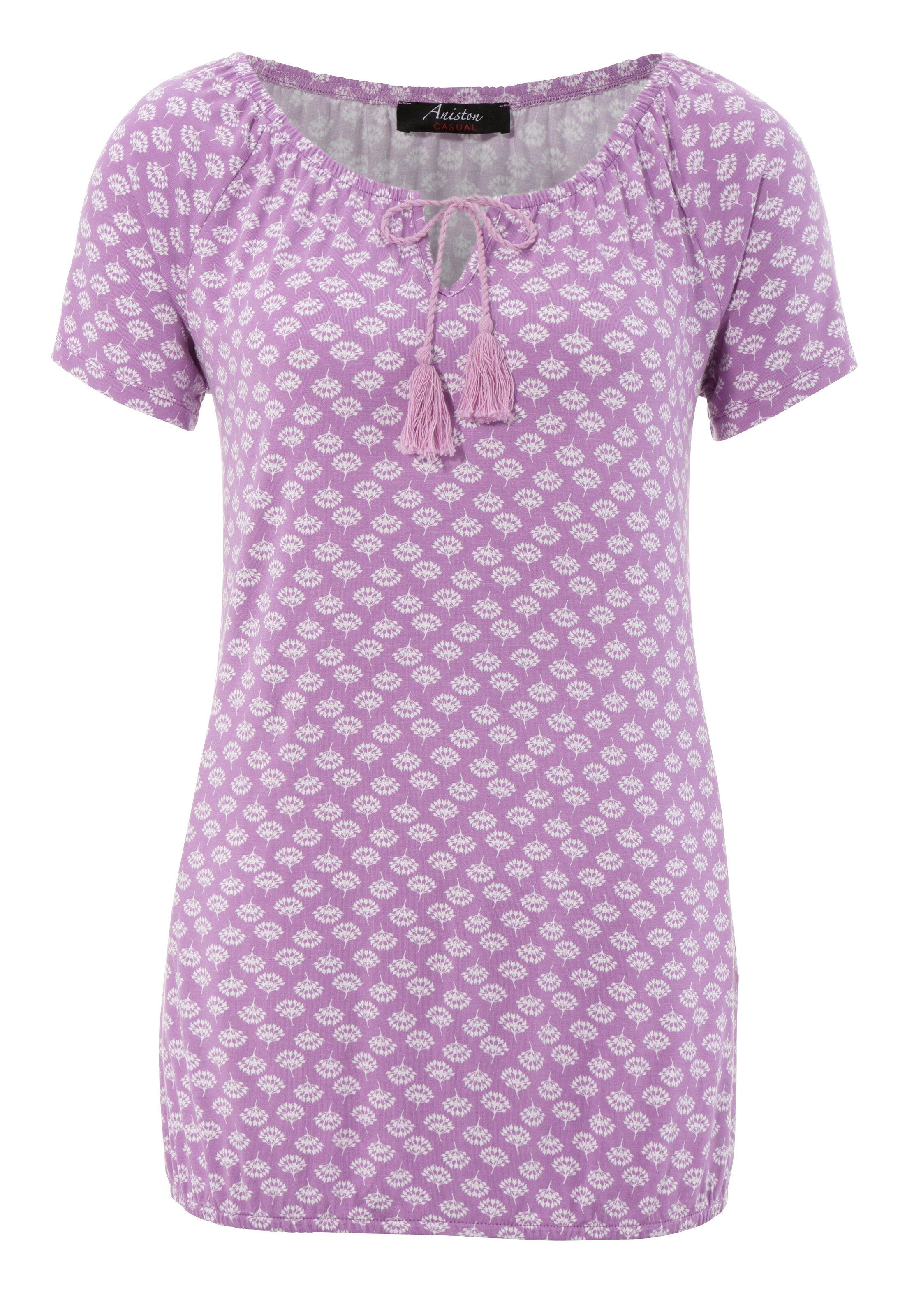 Frauen Shirts & Tops Aniston CASUAL Shirt in Flieder - EQ41807 Frauen Shirts & Tops Aniston CASUAL Shirt in Flieder - EQ41807