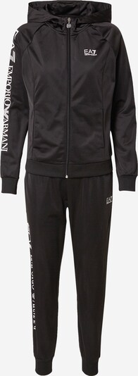EA7 Emporio Armani Chándal en negro / blanco, Vista del producto