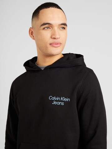 Sweat-shirt Calvin Klein Jeans en noir