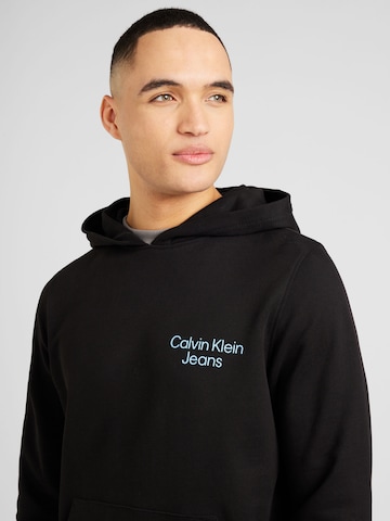 Calvin Klein Jeans Sweatshirt in Zwart