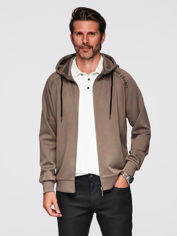 Veste de survêtement Ombre en marron