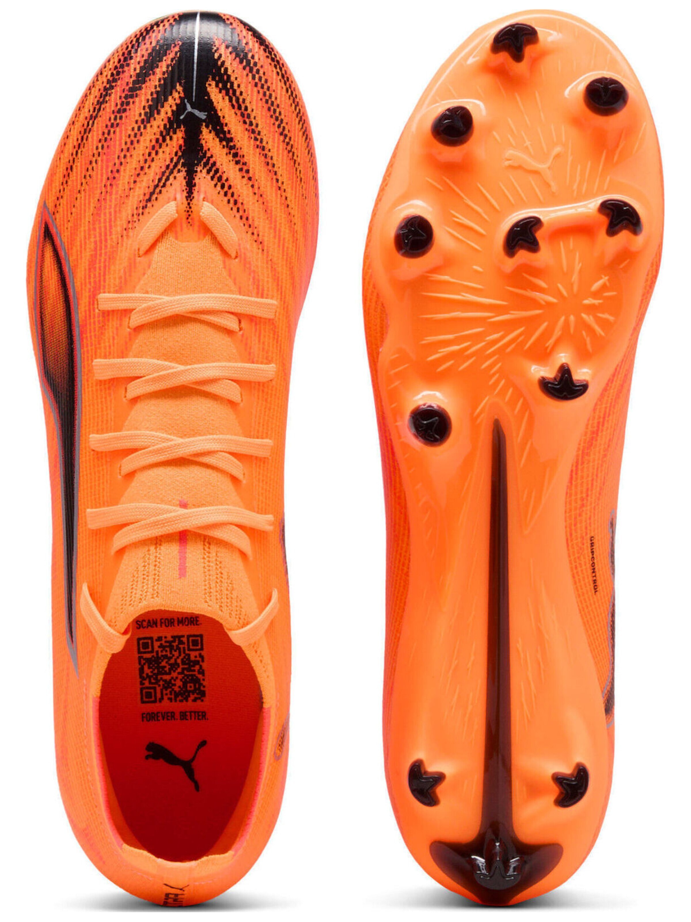 PUMA Voetbalschoen 'Puma Ultra 6 Match Fgag' in Oranje