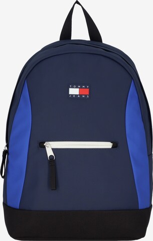 Tommy Jeans - Mochila en azul: frente