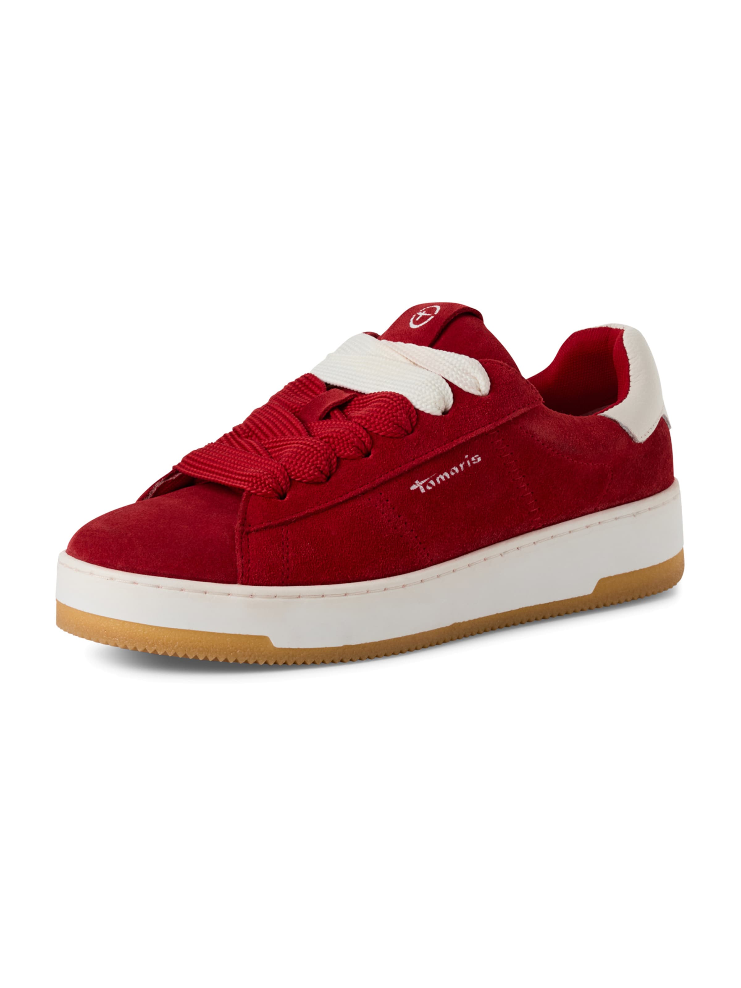Sneaker bassa di Tamaris in rosso: frontale