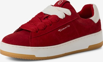 Tamaris - Zapatillas deportivas bajas en rojo: frente