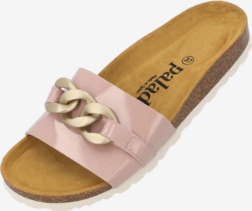 Palado Mules 'Gozo' in Pink: front